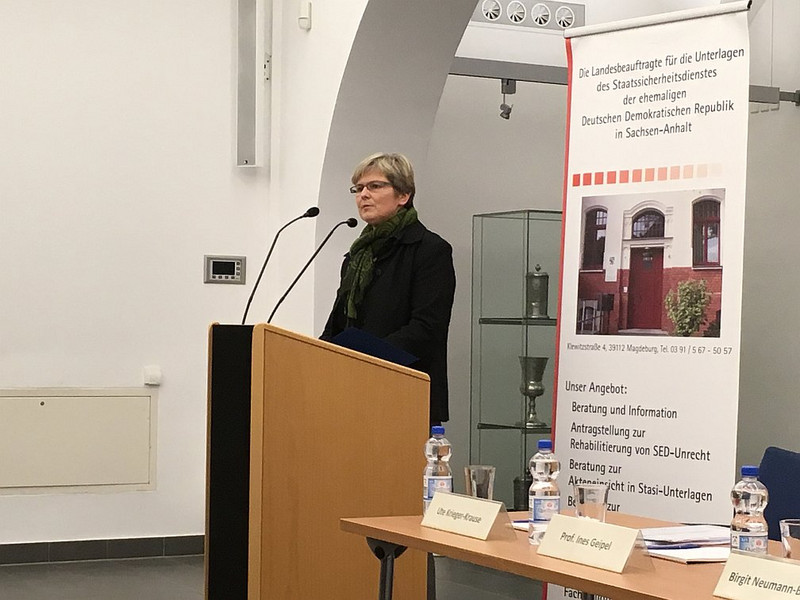 Begrüßung zum Vortrag in Magdeburg (Bildergalerie verlinkt)